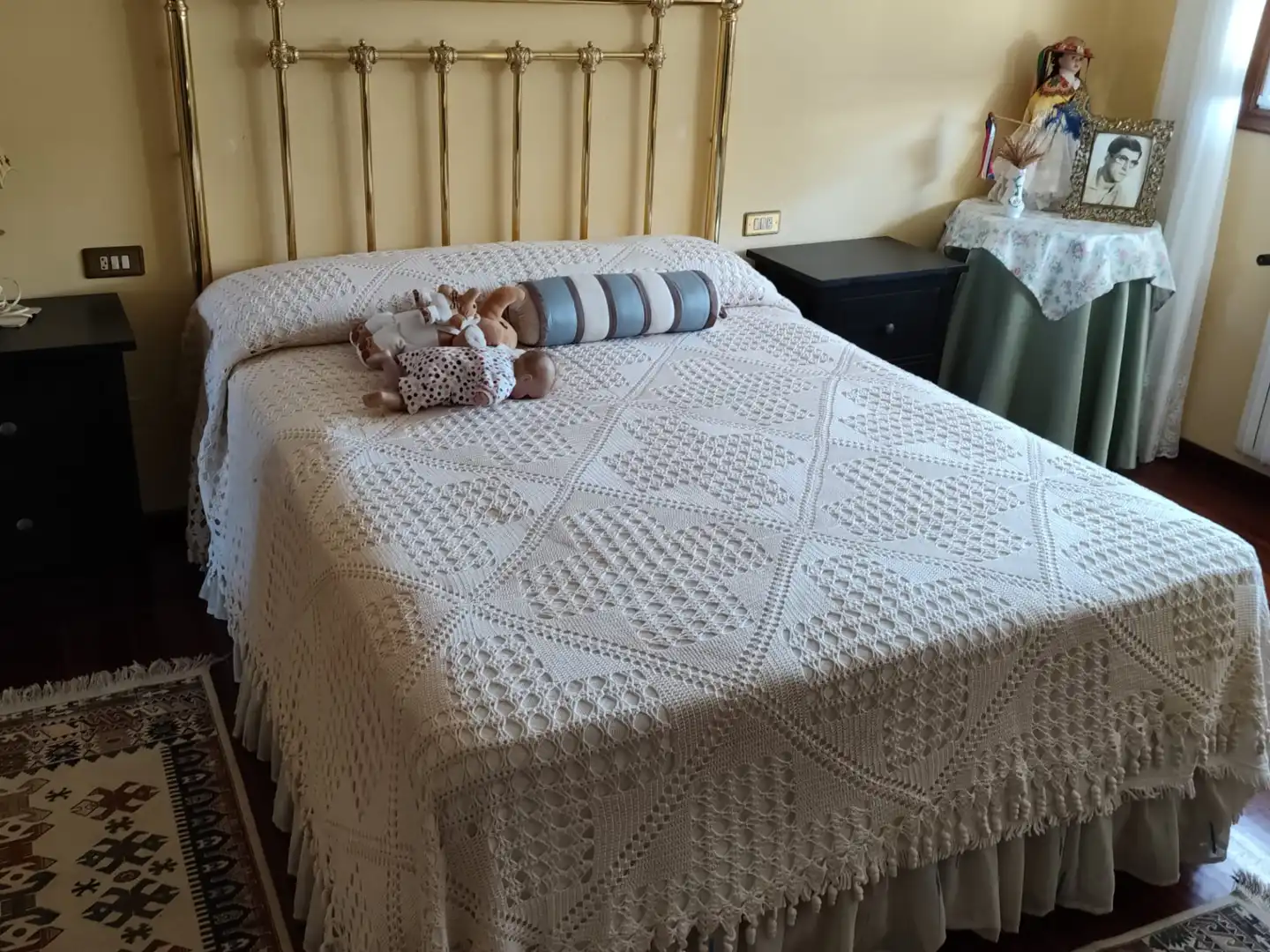 Bedroom of Attic for rent in Ribeira  with Heating, Private garden and Parquet flooring