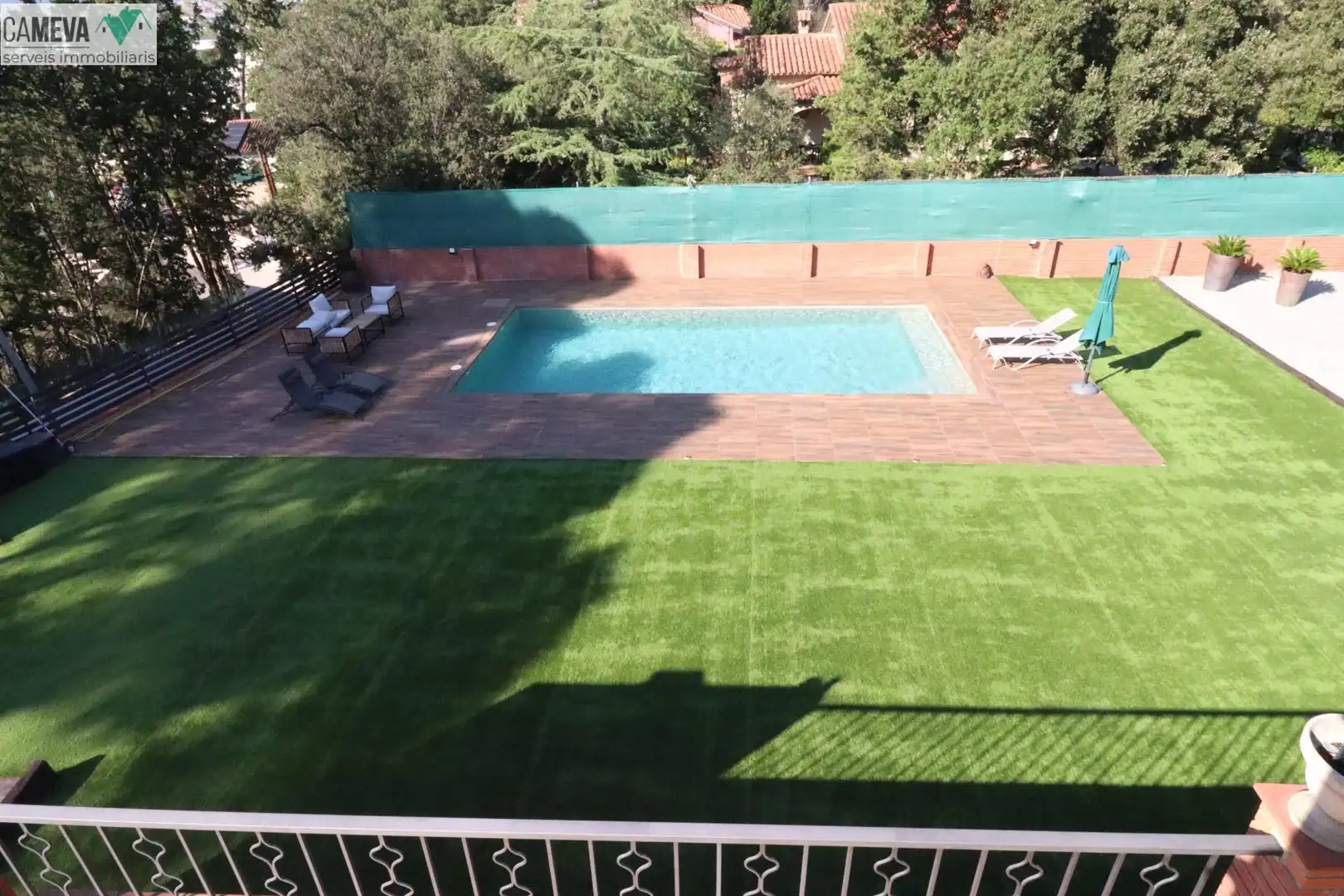 Swimming pool of Houses for sale in Terrassa  with Heating, Private garden and Terrace