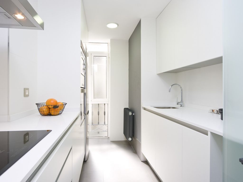 Cocina de Piso de alquiler en Sabadell con Aire acondicionado, Amueblado y Se aceptan mascotas