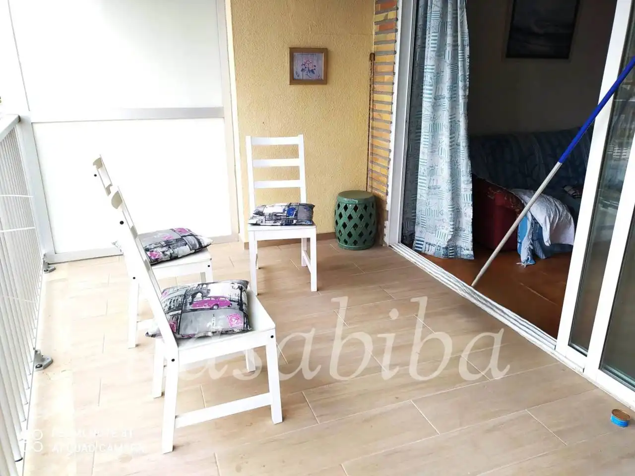 Balcony of Flat for sale in Sueca  with Air Conditioner, Terrace and Community pool
