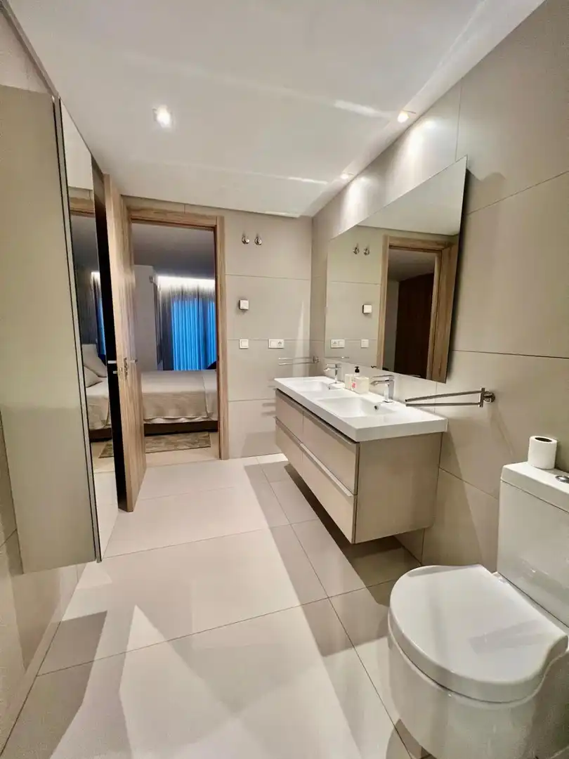 Bathroom of Apartments for rent in Marbella  with Air Conditioner, Heating and Furnished