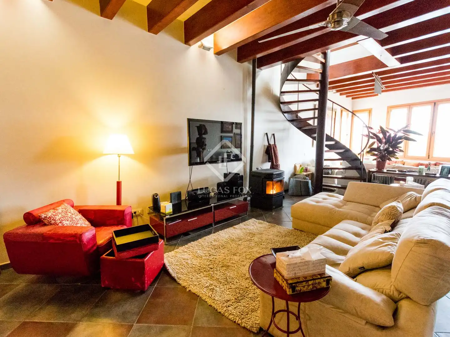 Sala d'estar de Casa o xalet en venda en Maó - Mahón amb Aire condicionat, Calefacció i Terrassa