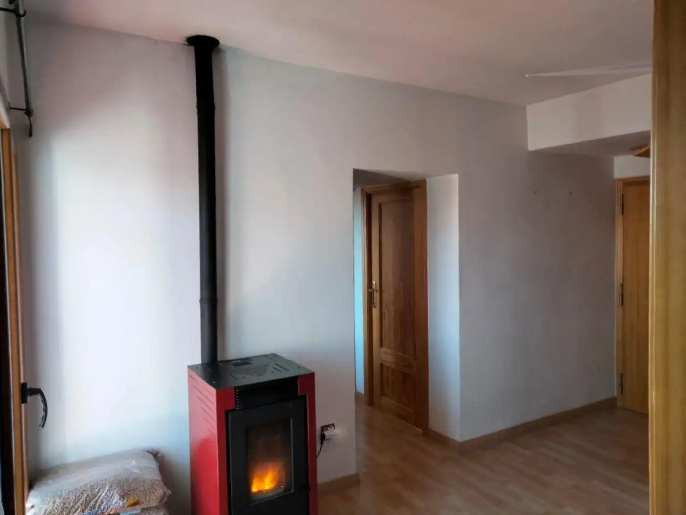 Sala d'estar de Pis en venda en Becerril de la Sierra amb Calefacció i Terrassa