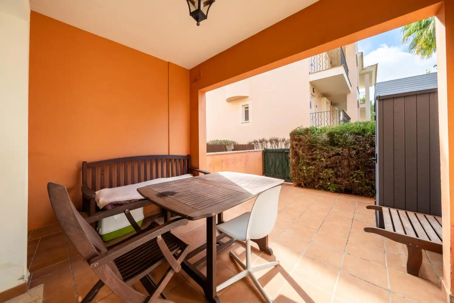 Terrasse von Wohnung zum Verkauf in Llucmajor mit Klimaanlage, Heizung und Parkett