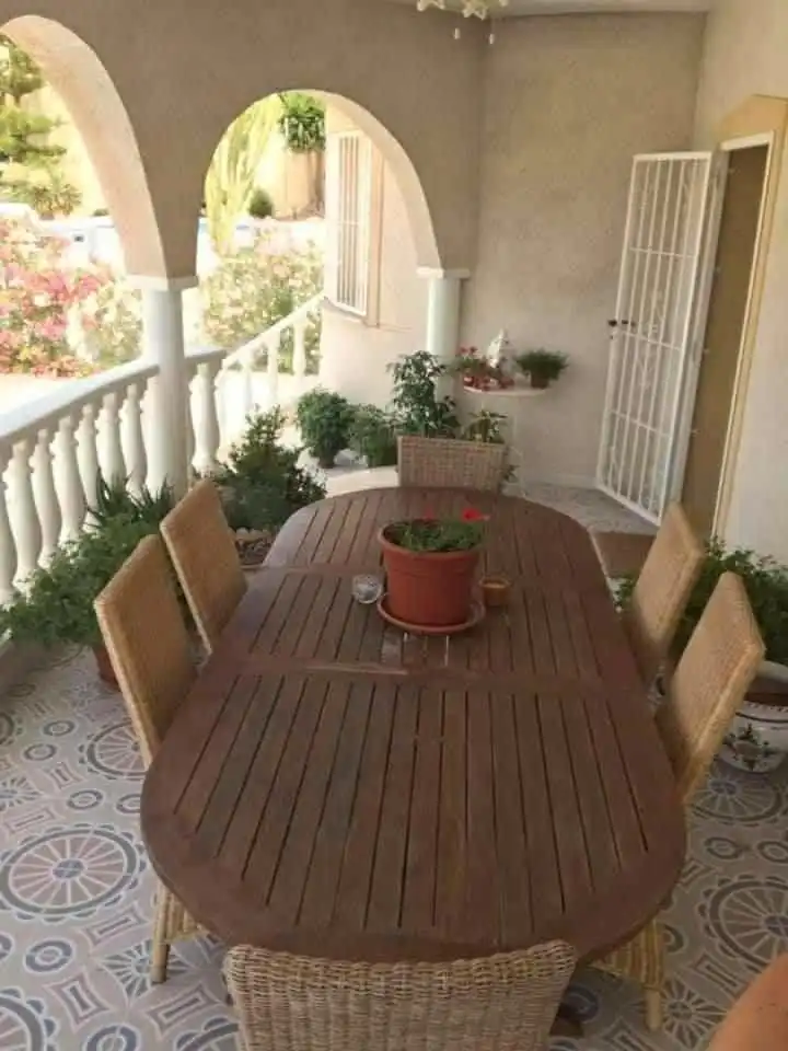 Terraza de Casa o chalet en venta en Rojales con Calefacción, Jardín privado y Piscina