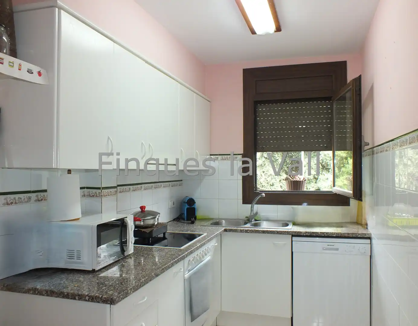 Küche von Wohnung zum Verkauf in Taradell mit Heizung, Terrasse und Ofen