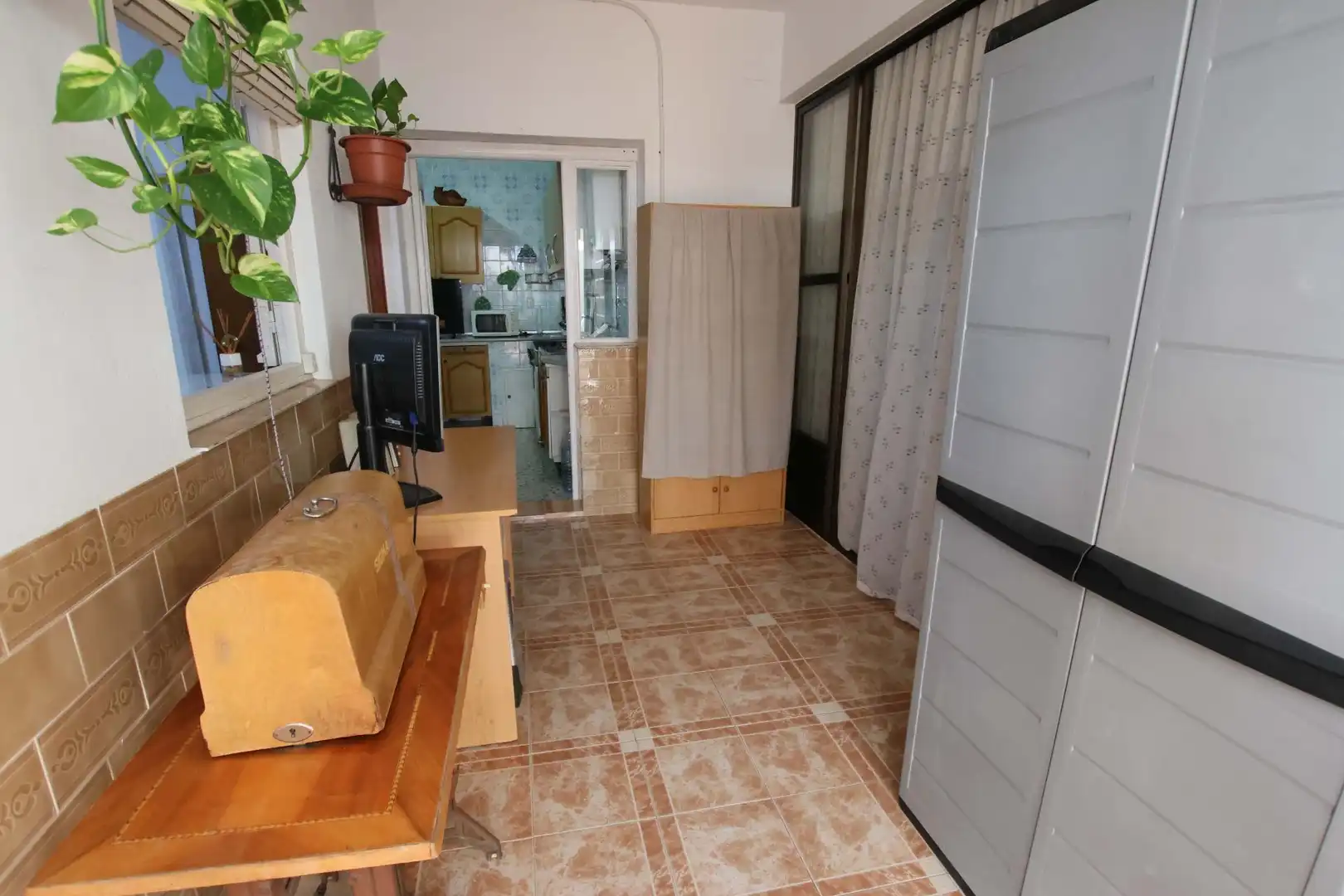 Küche von Wohnung zum Verkauf in Puebla de la Calzada