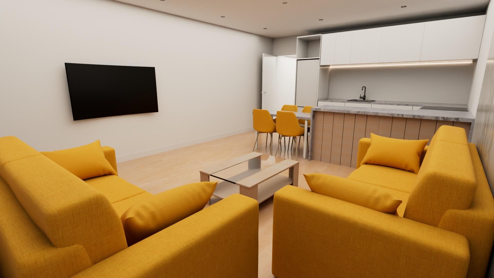 Living room of Flat for sale in Roda de Ter  with Heating