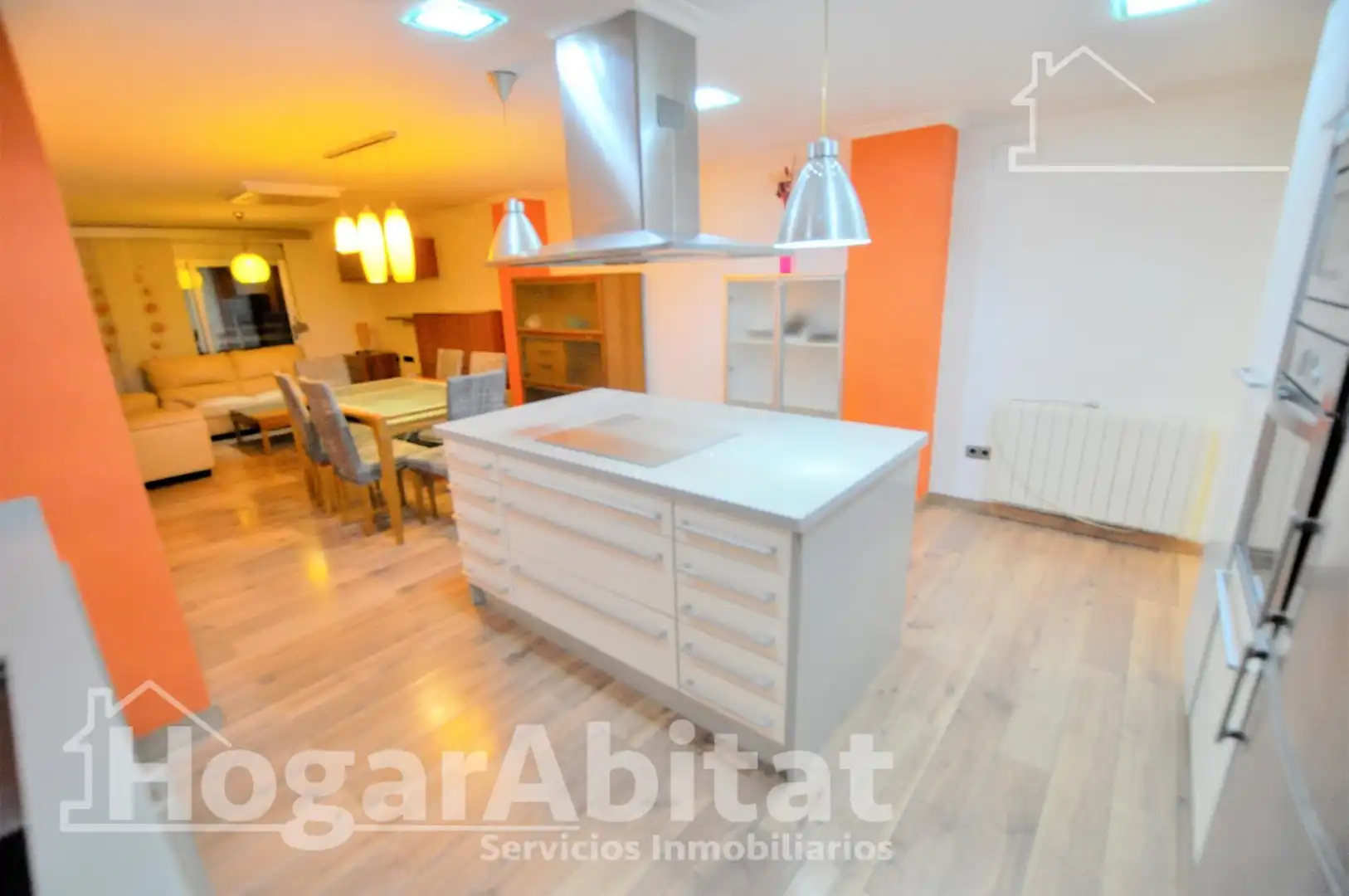 Küche von Wohnung zum Verkauf in Xirivella mit Heizung, Parkett und Möbliert