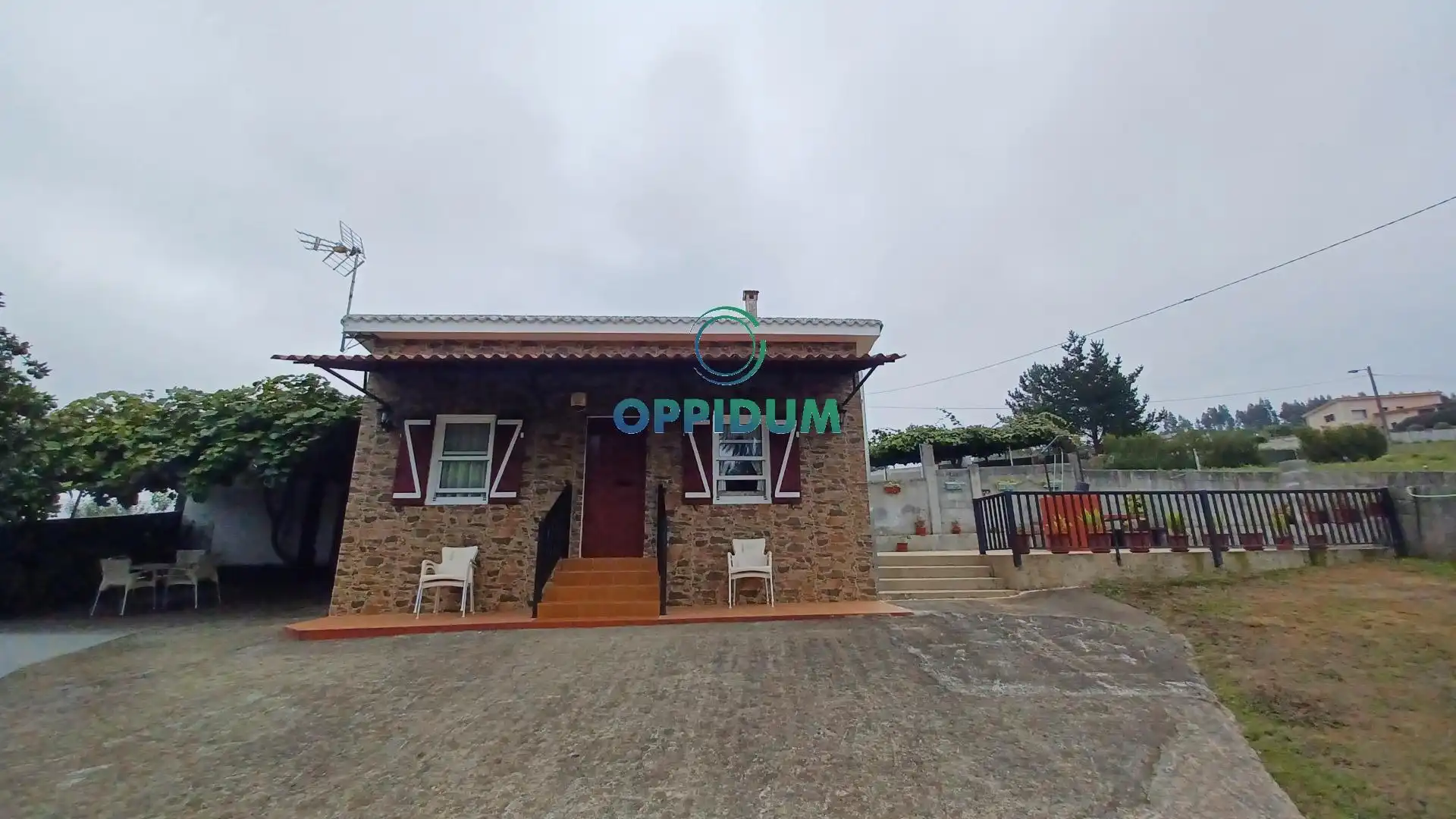 Exterior view of Houses for sale in Culleredo  with Private garden and Terrace