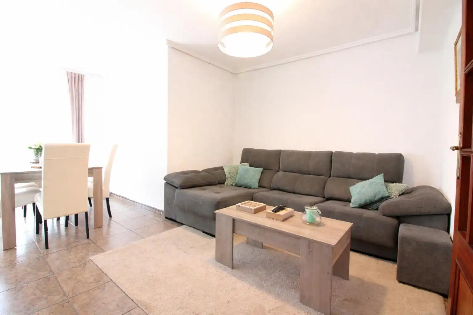 Sala de estar de Piso en venta en Valencia con Aire acondicionado y Balcón