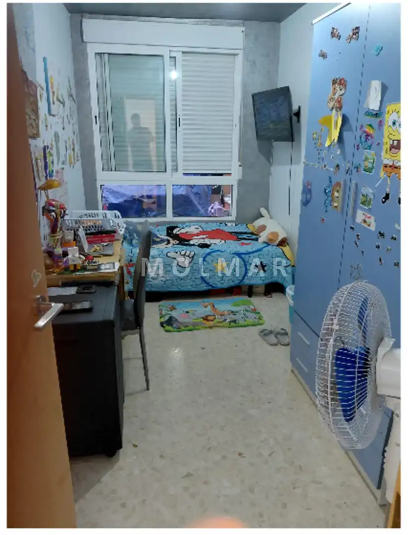 Bedroom of Flat for sale in Alberic  with Air Conditioner, Furnished and Balcony