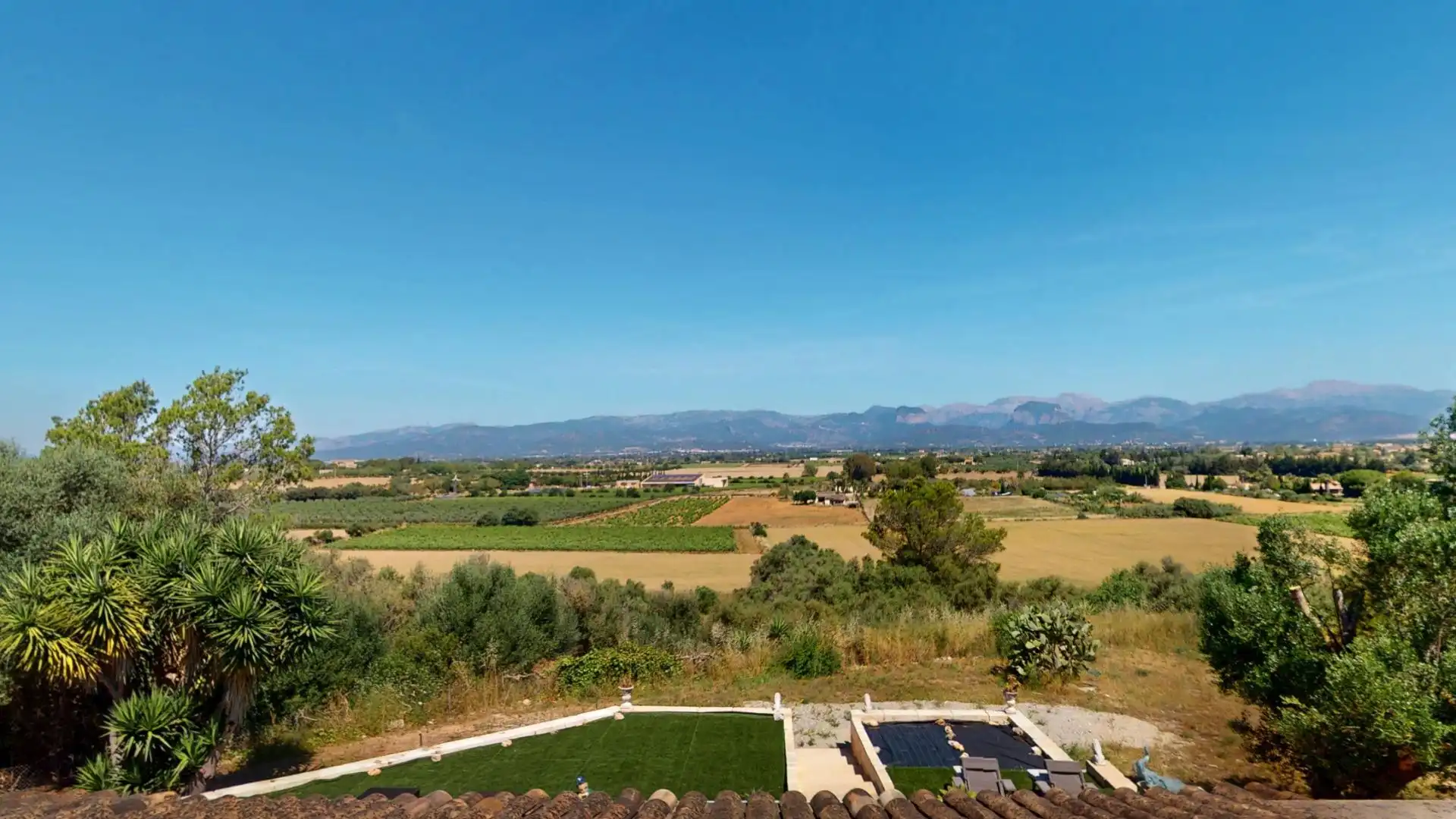 Jardí de Finca rústica en venda en Sencelles amb Aire condicionat, Calefacció i Jardí privat