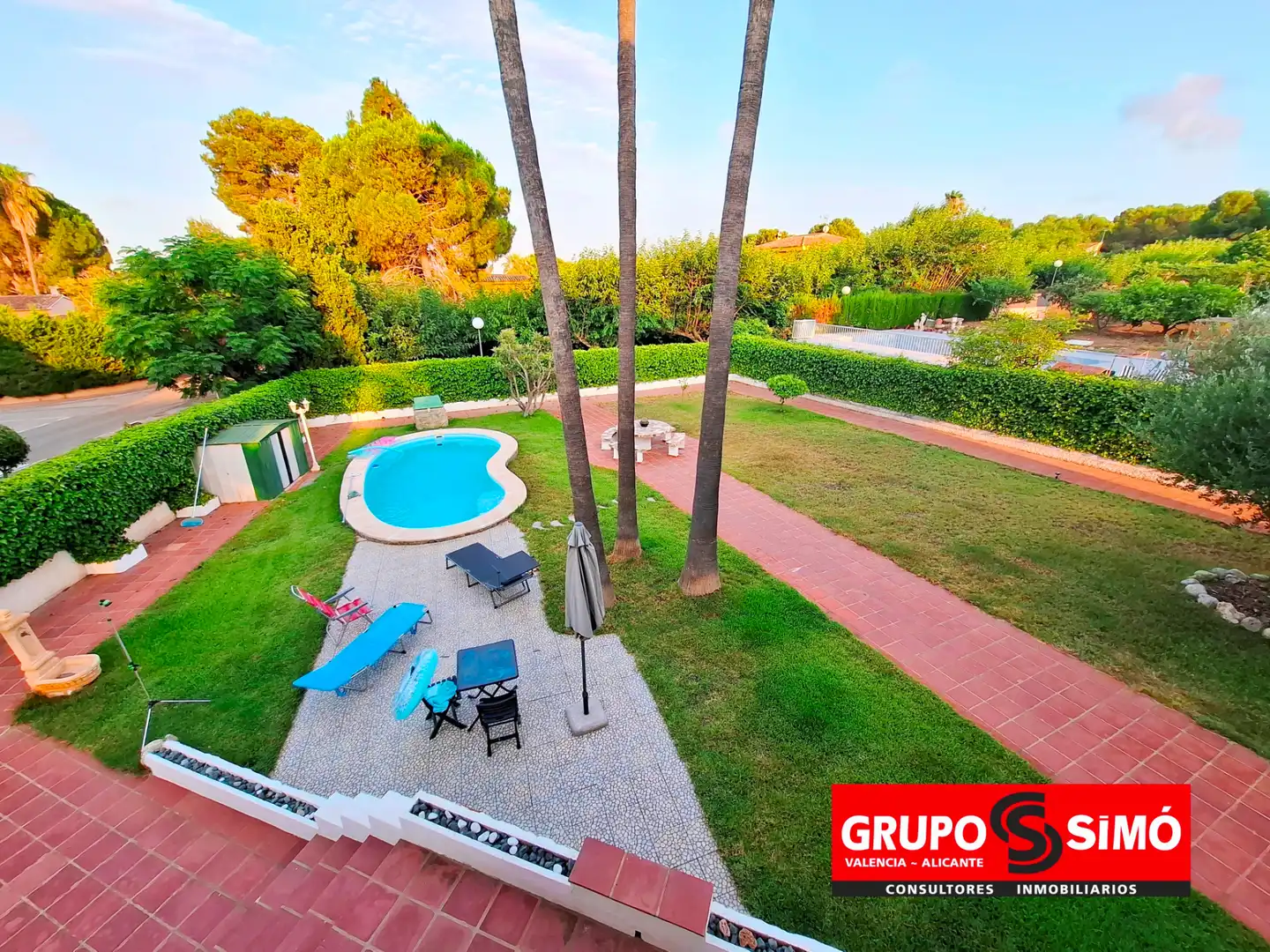 Jardí de Casa o xalet en venda en Picassent amb Aire condicionat, Jardí privat i Terrassa