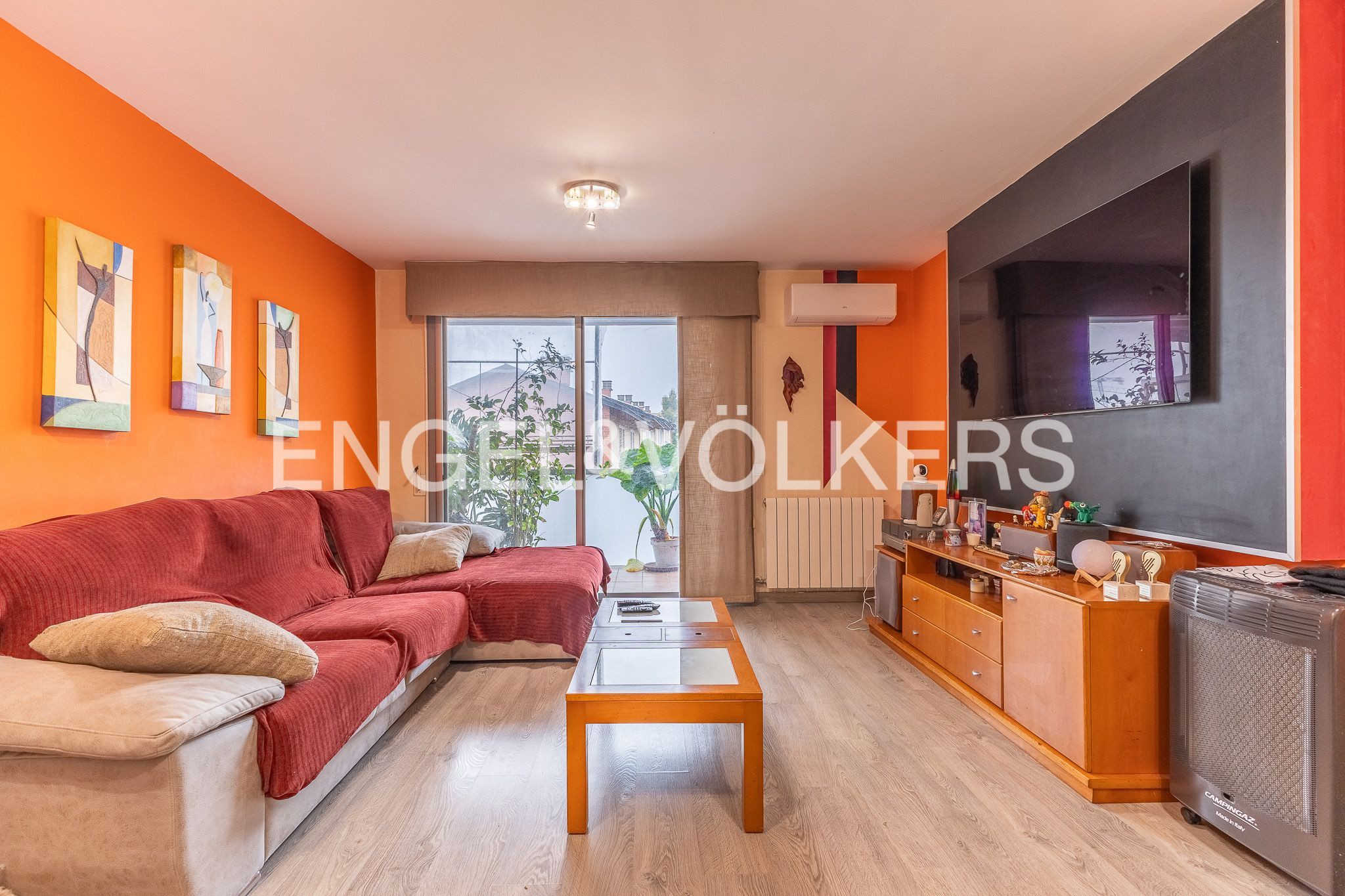 Sala d'estar de Dúplex en venda en Rubí amb Aire condicionat, Calefacció i Parquet