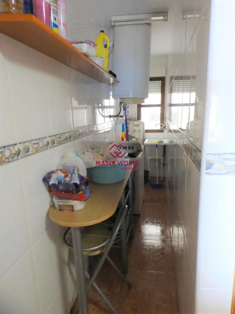 Cocina de Apartamento en venta en Mazarrón con Amueblado y Balcón