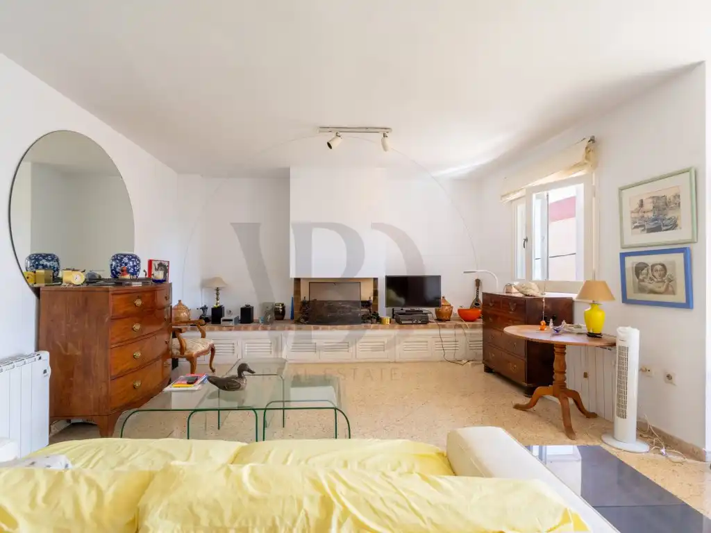 Wohnzimmer von Dachboden zum Verkauf in Eivissa mit Terrasse