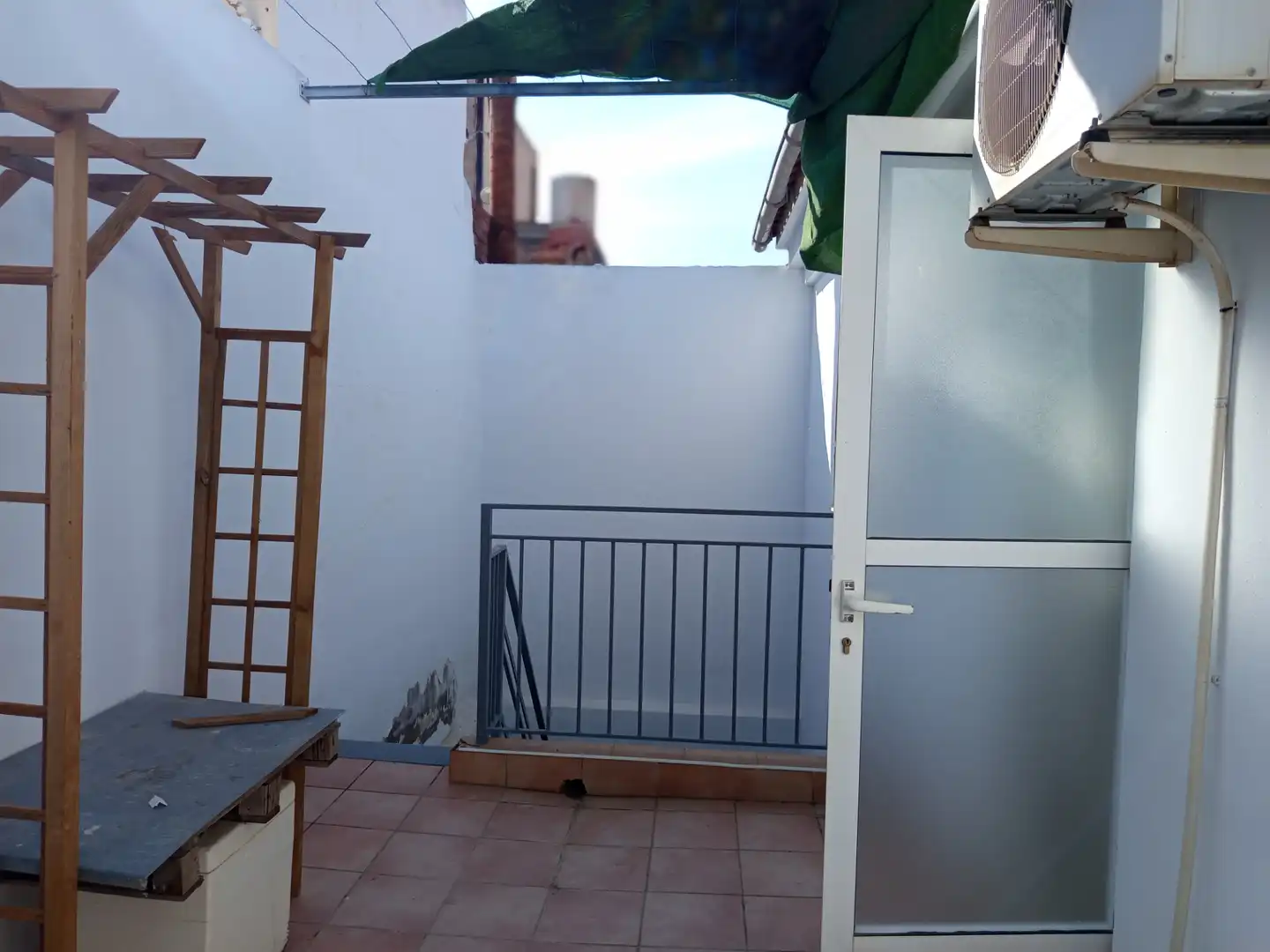 Balcony of Houses for sale in Murcia  with Air Conditioner, Terrace and Storage room