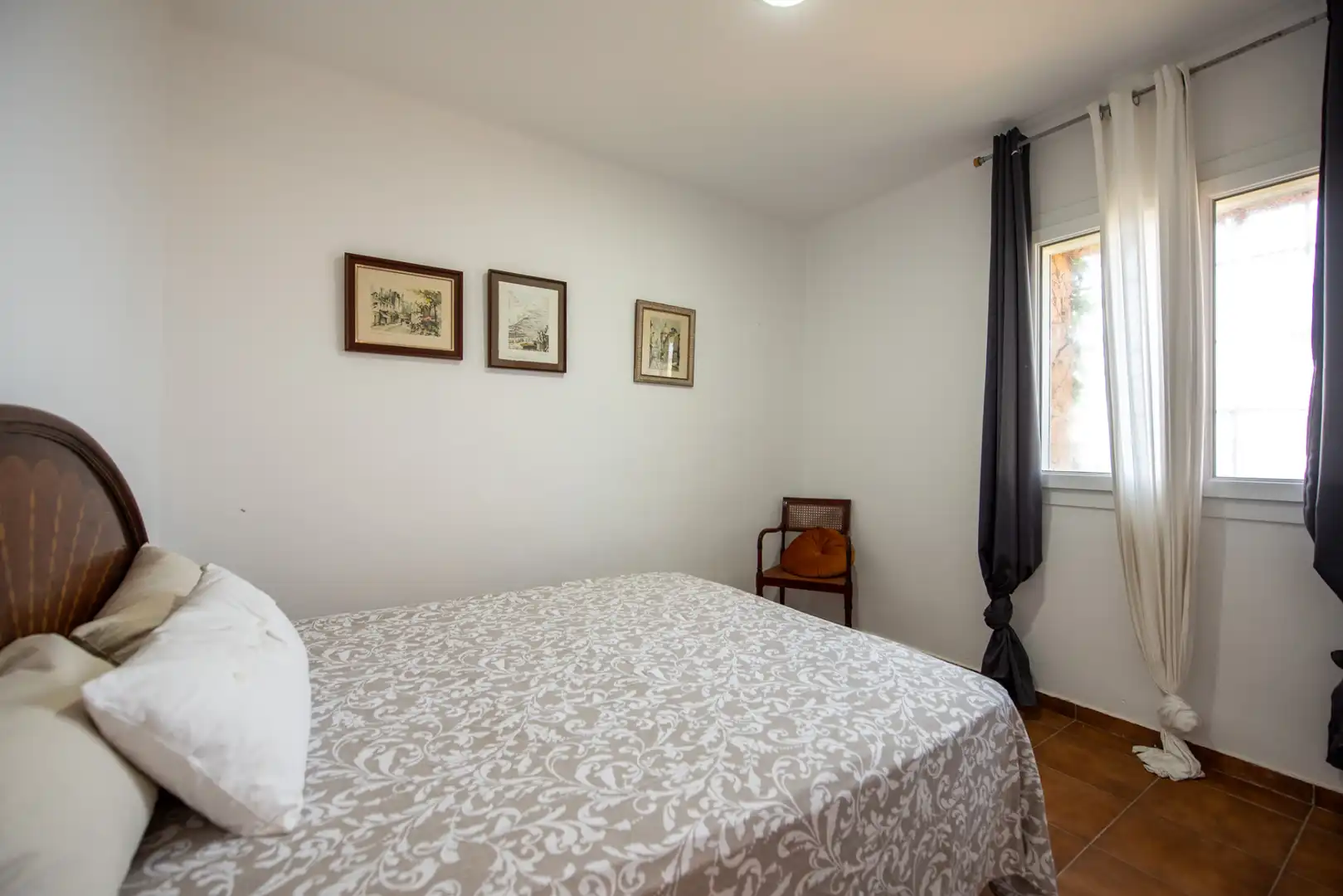 Dormitori de Casa o xalet de lloguer en Sant Feliu de Guíxols amb Calefacció, Jardí privat i Moblat