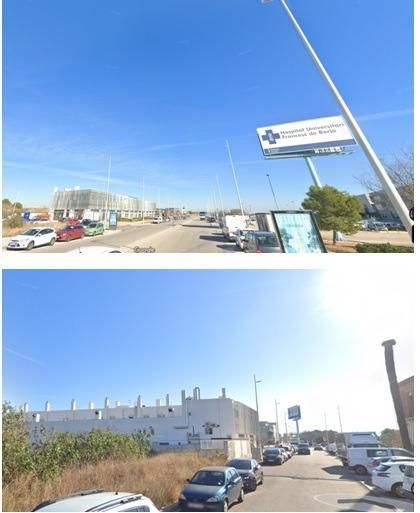 Exterior view of Industrial land for sale in Gandia