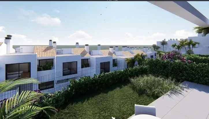 Jardí de Casa adosada en venda en Benahavís amb Aire condicionat, Jardí privat i Parquet