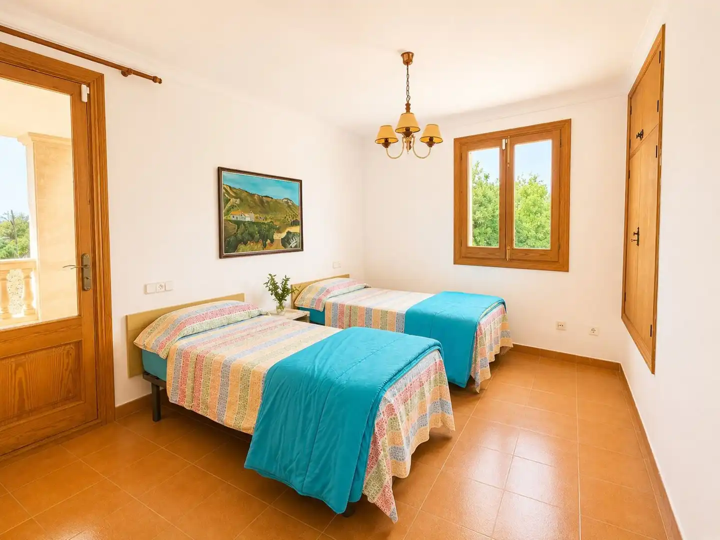 Habitación de Finca rústica en venta en Binissalem con Aire acondicionado, Calefacción y Jardín privado