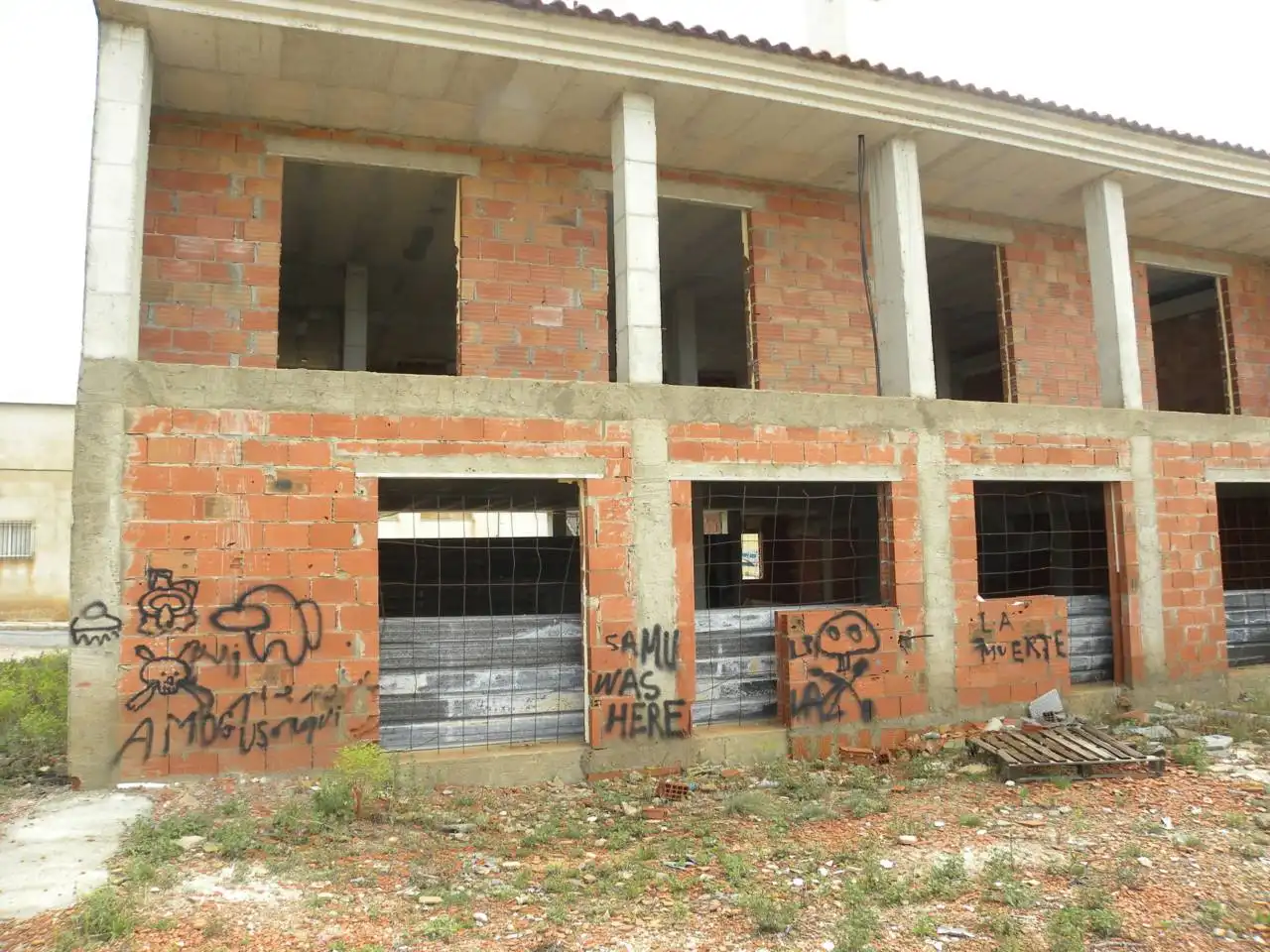 Vista exterior de Dúplex en venta en Caravaca de la Cruz con Balcón