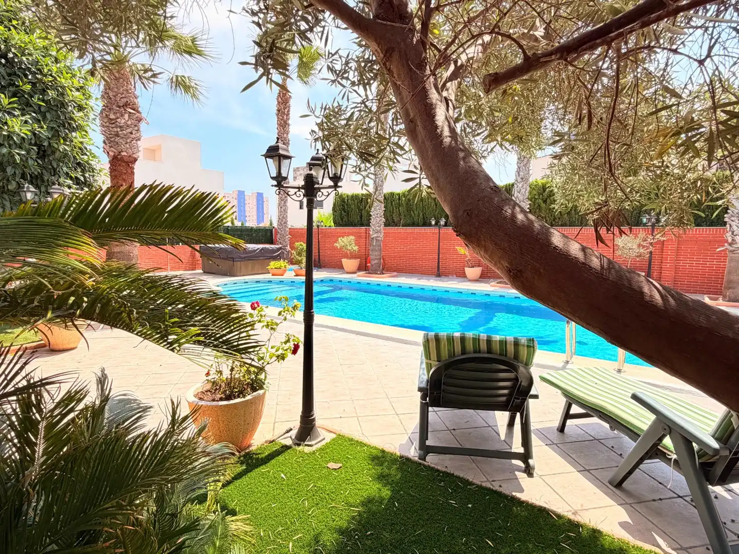 Swimming pool of Houses for sale in Cartagena  with Air Conditioner, Heating and Private garden