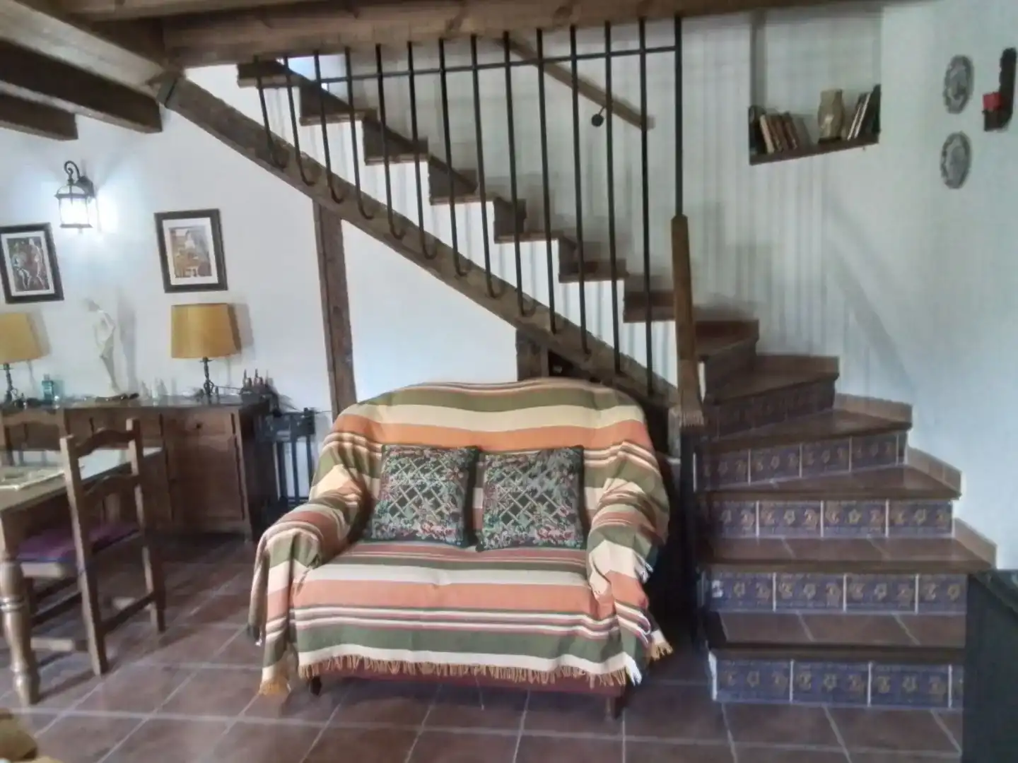 Living room of Flat for sale in Orcera  with Storage room and Furnished