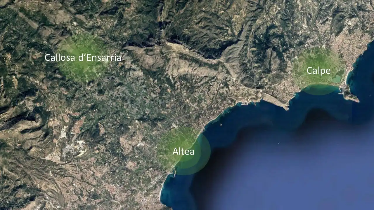 Rural land for sale in C/ Media, Urb Sierra de Altea II, imagen 4