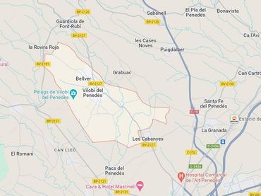 Terreno residencial en venta en Vilobí del Penedès