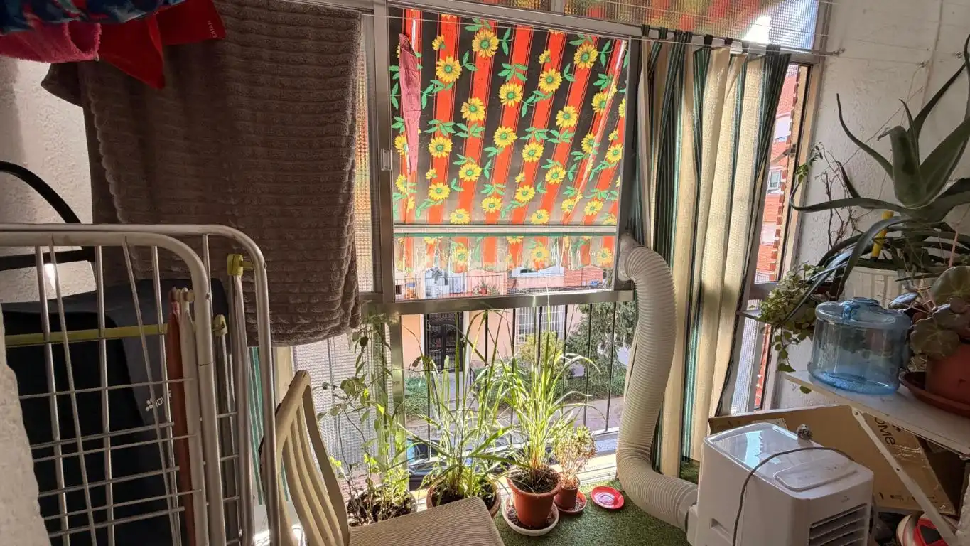 Balcony of Flat for sale in Madrid