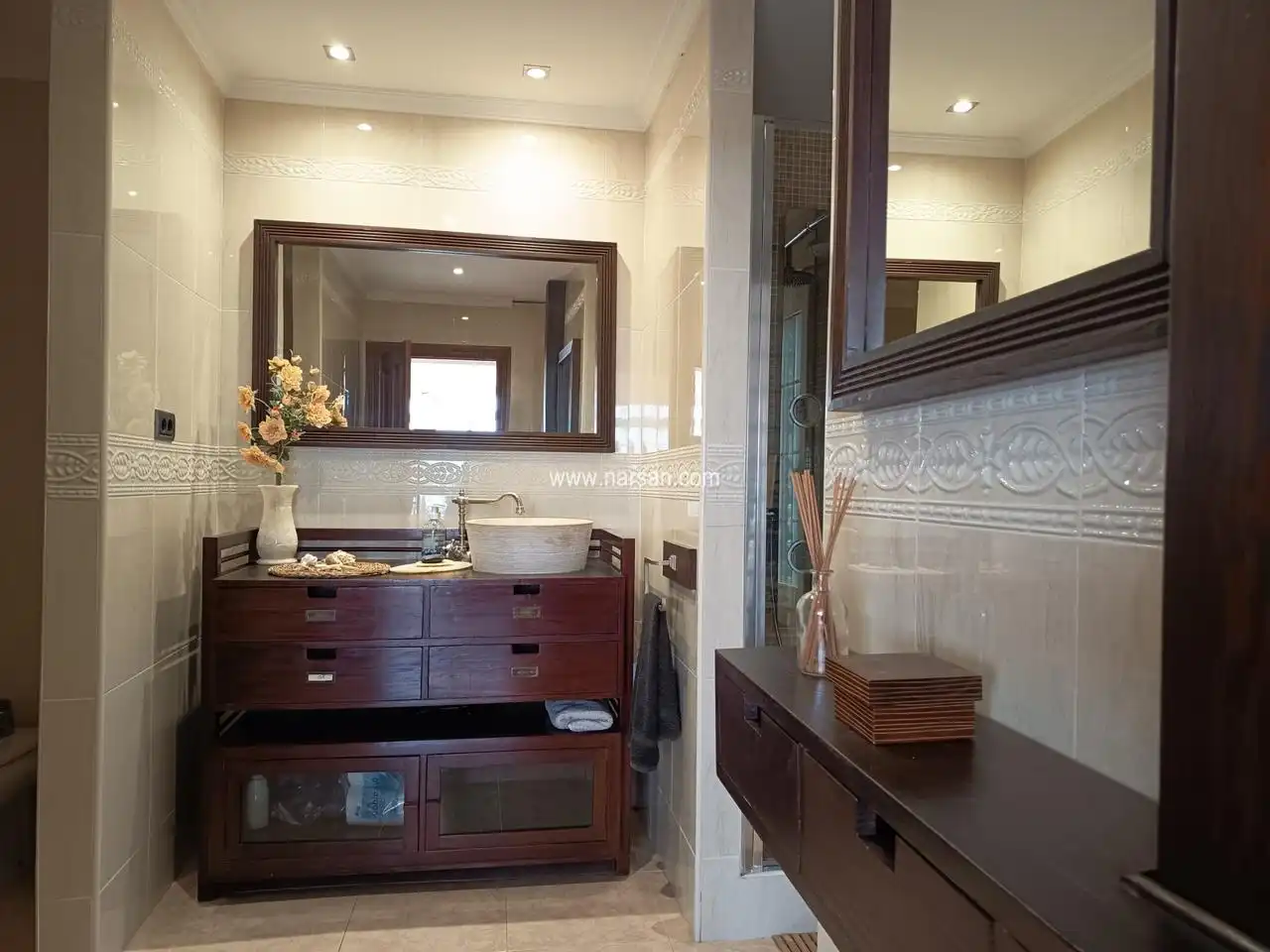 Baño de Casa o chalet en venta en Benicasim / Benicàssim con Aire acondicionado, Calefacción y Terraza
