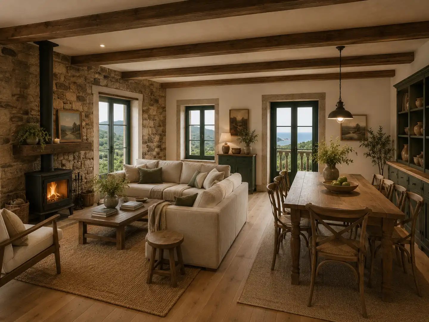 Sala d'estar de Casa o xalet en venda en Cedeira