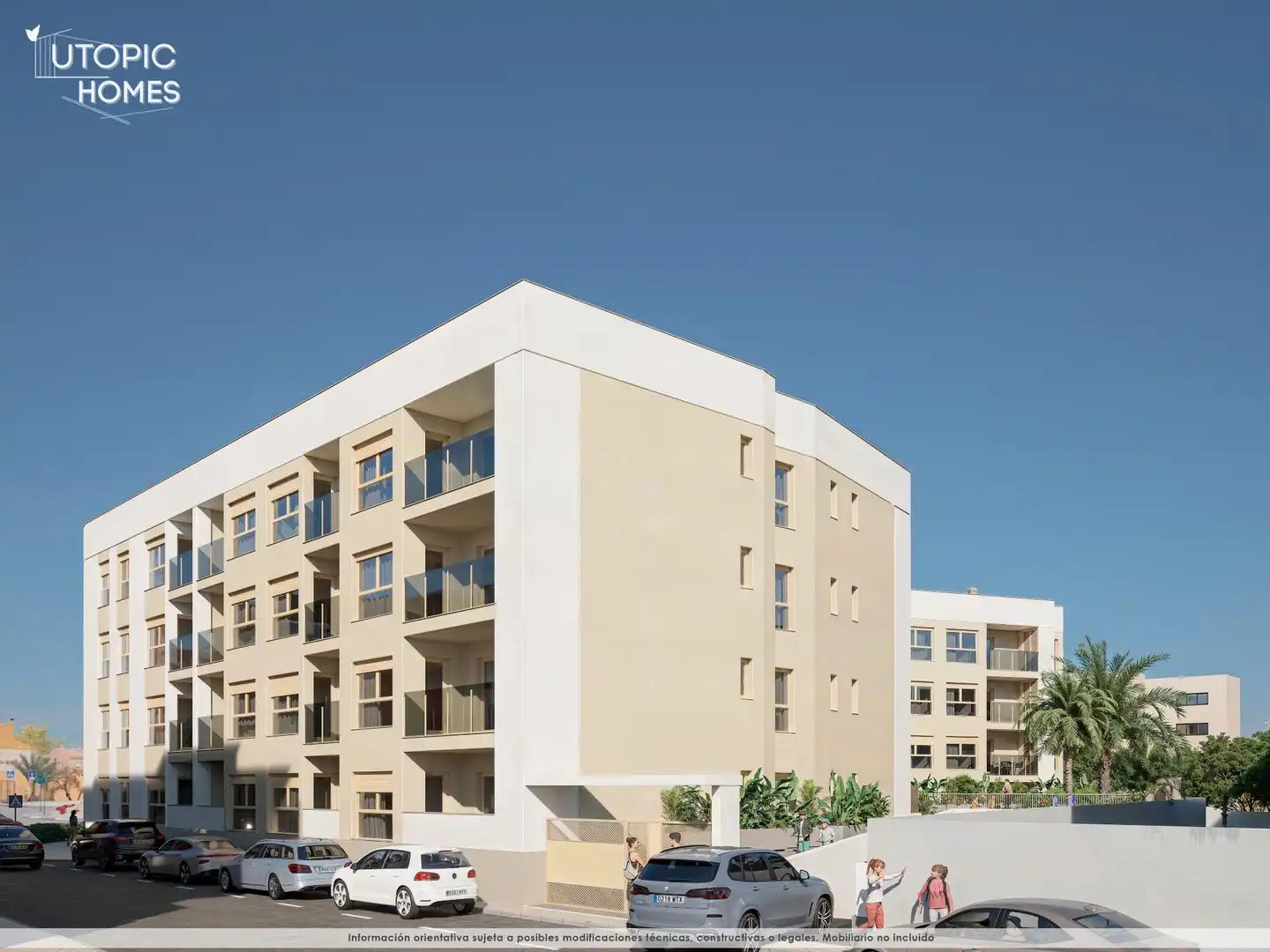Vista exterior de Pis en venda en Mutxamel amb Aire condicionat, Terrassa i Piscina comunitària