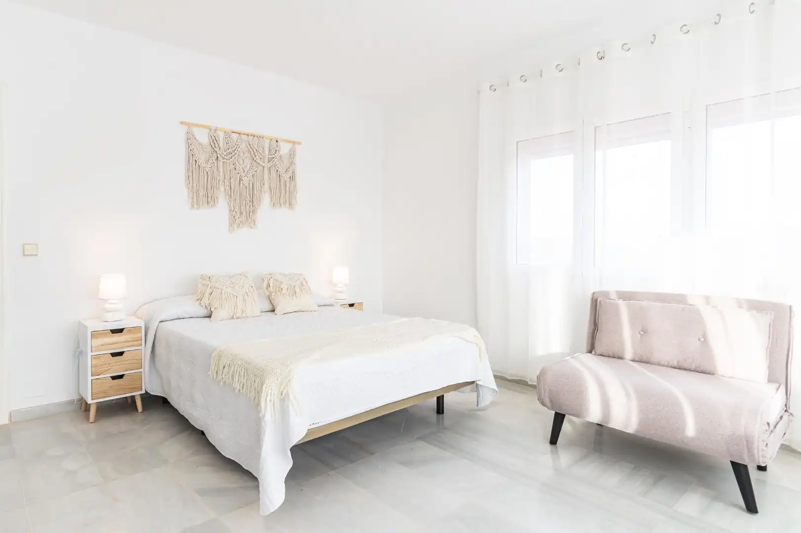 Dormitori de Casa o xalet en venda en Águilas amb Aire condicionat, Jardí privat i Terrassa