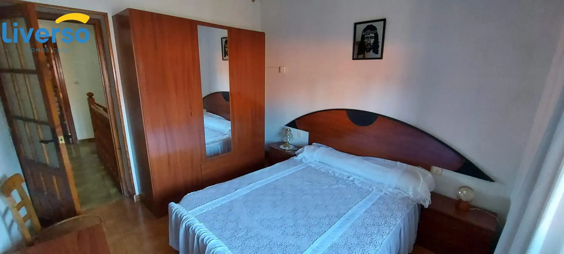 Habitación de Finca rústica en venta en Huerta de Rey con Calefacción, Trastero y Amueblado