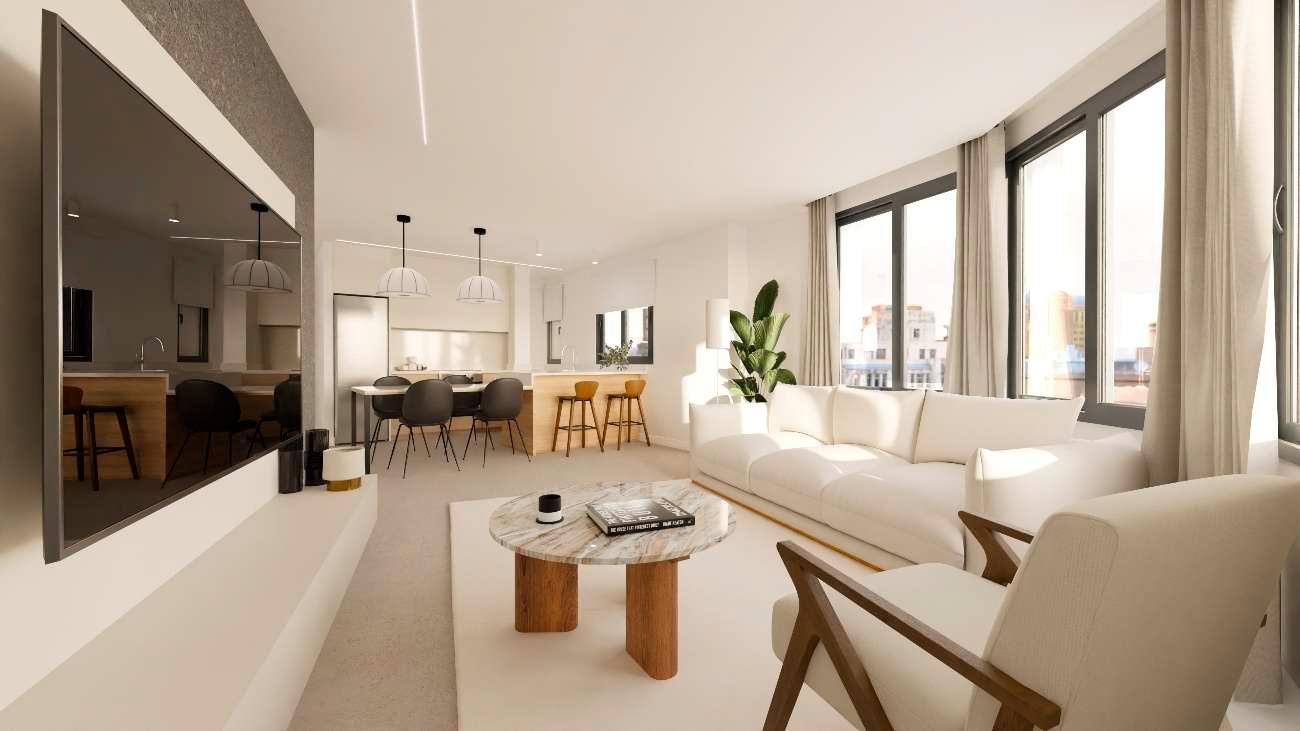 Sala de estar de Piso en venta en Elche / Elx