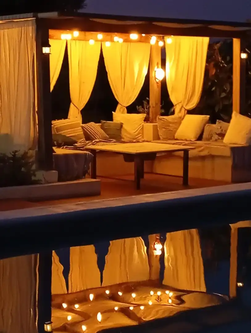Terrassa de Casa o xalet en venda en Cantillana amb Aire condicionat, Calefacció i Jardí privat