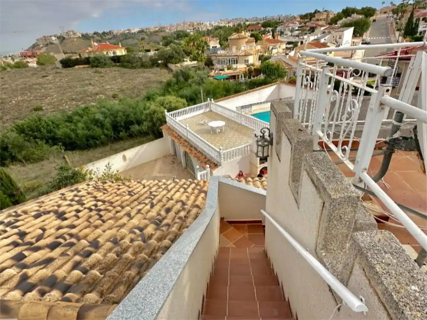 Vista exterior de Casa o xalet en venda en Rojales amb Aire condicionat, Jardí privat i Traster