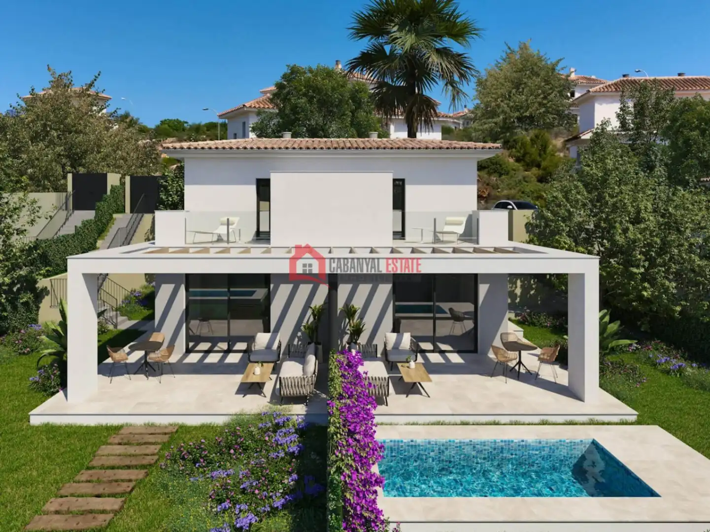 Villa con piscina in vendita a Cala Magrana - Cala Anguila - Cala Mendia