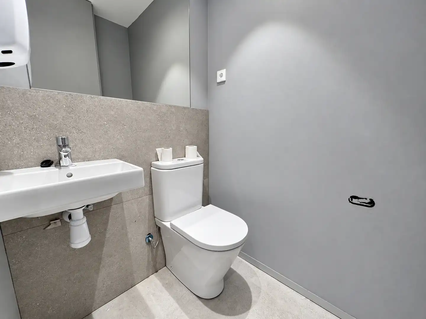Baño de Oficina de alquiler en Sarrià - Sant Gervasi