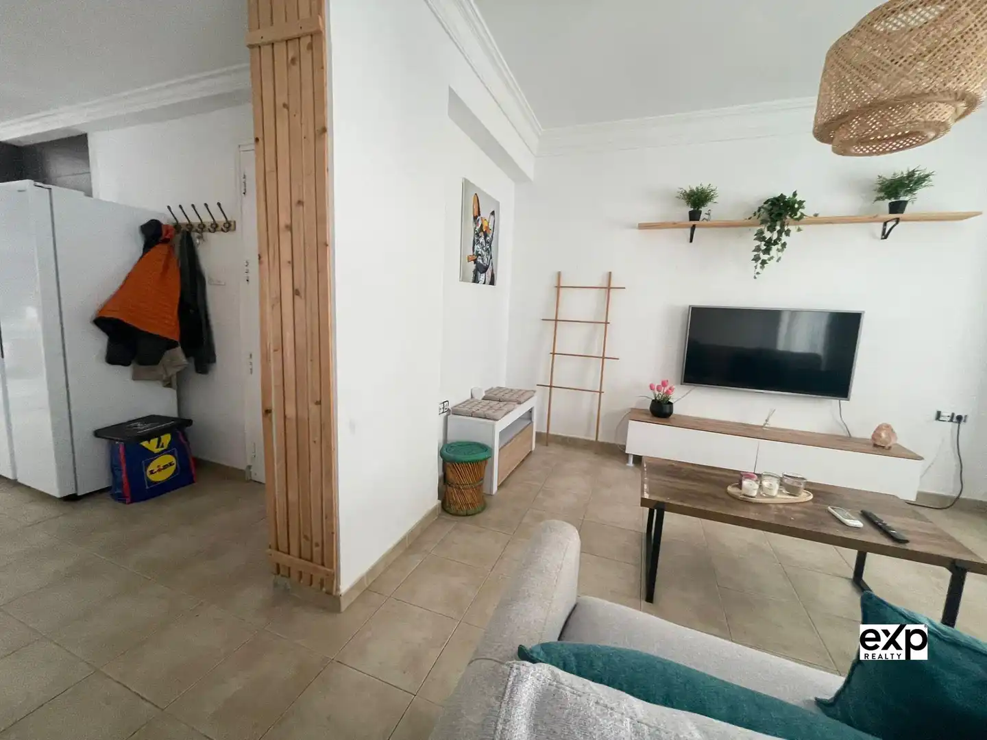 Sala de estar de Apartamento de alquiler en Xàtiva con Aire acondicionado y Amueblado