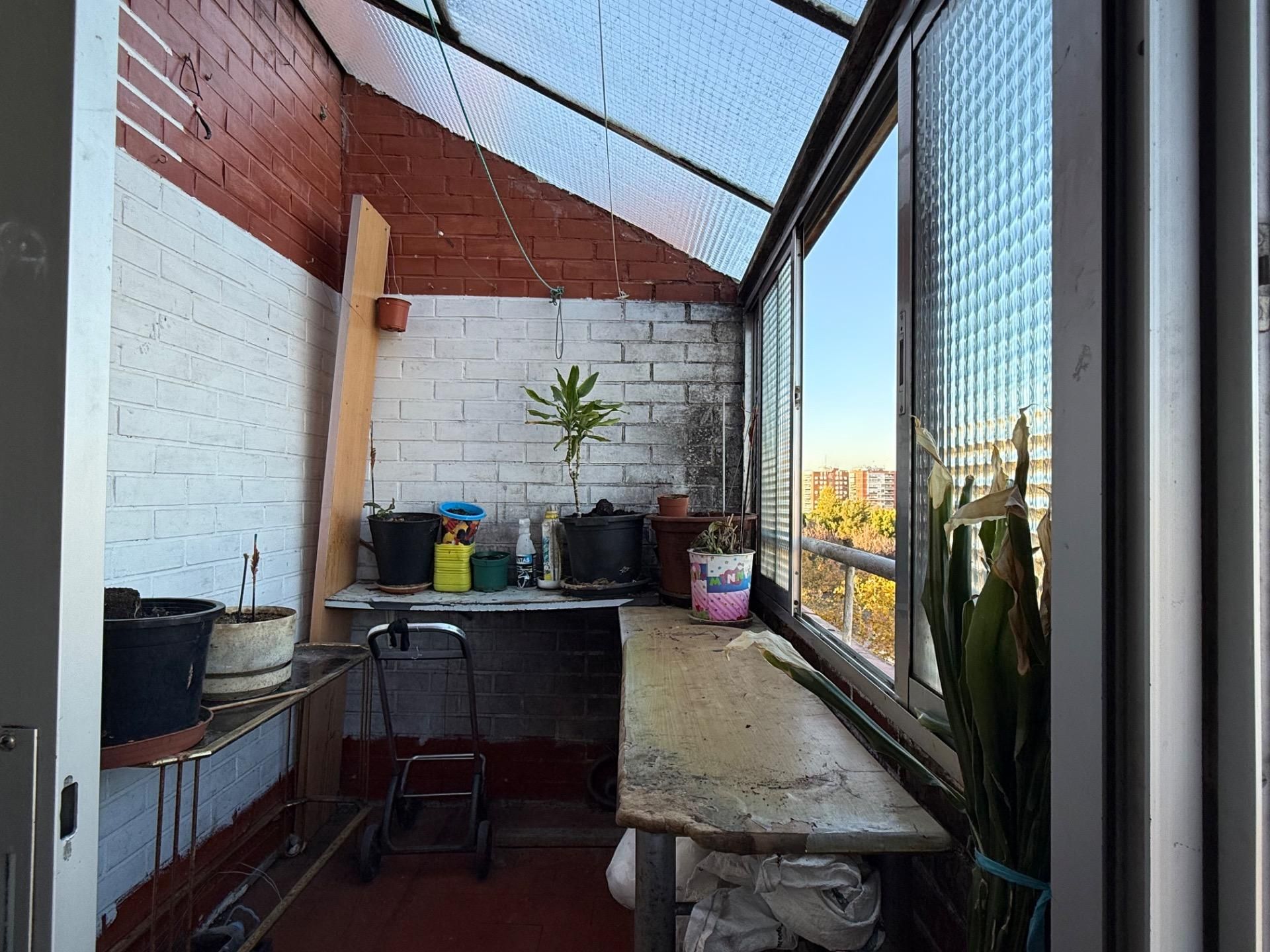 Balcony of Flat for sale in  Madrid Capital  with Terrace and Alarm