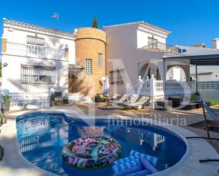 Exterior view of House or chalet for sale in Vélez-Málaga  with Terrace, Swimming Pool and Balcony