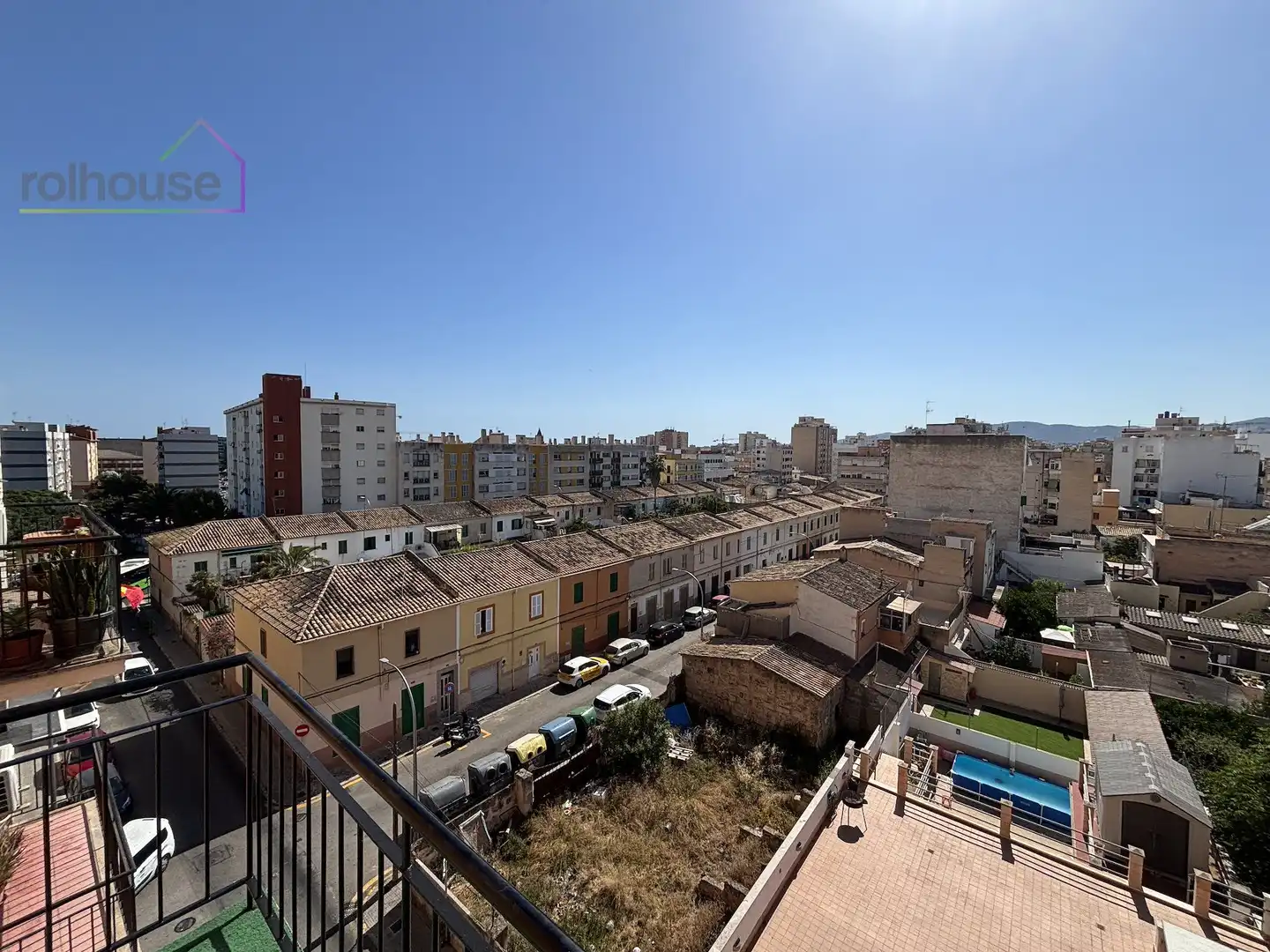 Vista exterior de Pis de lloguer en  Palma de Mallorca amb TV i Balcó