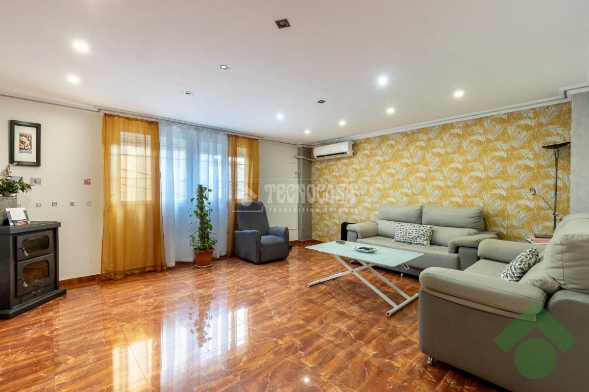 Sala d'estar de Casa adosada en venda en Pulianas amb Aire condicionat i Calefacció