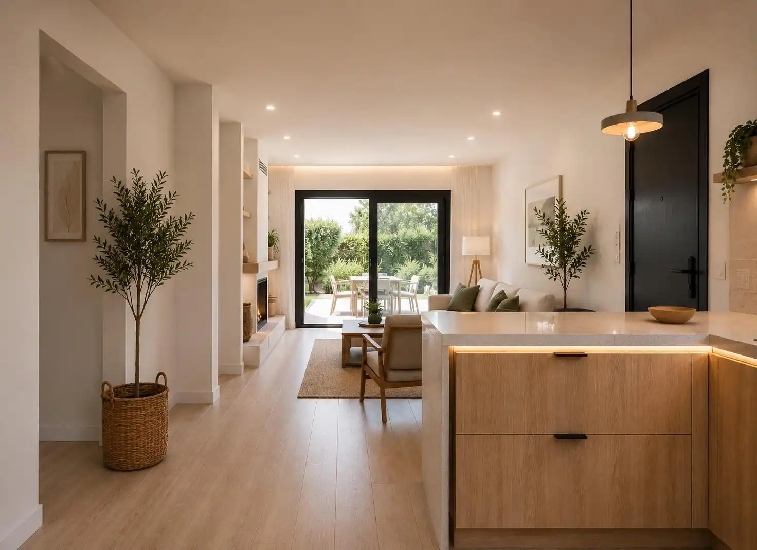 Living room of Houses for sale in Hinojos  with Heating, Private garden and Terrace