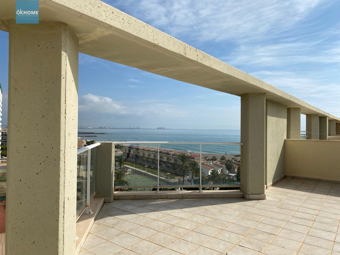 Terrace of Attic to rent in El Puig de Santa Maria  with Air Conditioner, Heating and Private garden