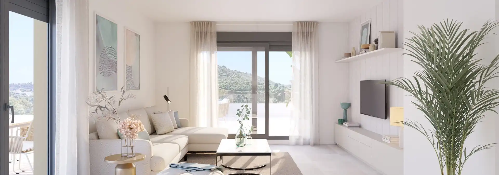Bedroom of Apartments for sale in Marbella  with Air Conditioner, Terrace and Alarm